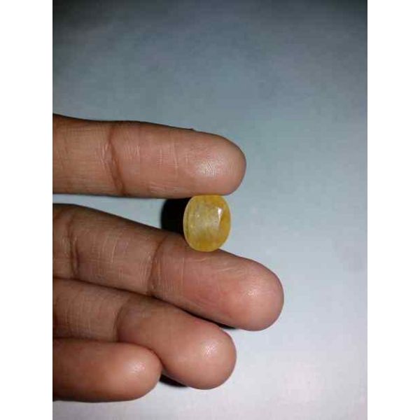 5.18 Carats Yellow Sapphire 12.03x9.53x4.62mm