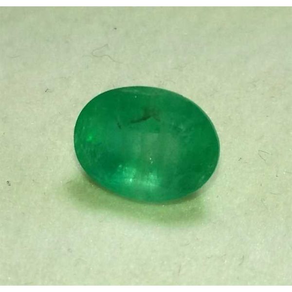 3.81 Carats Colombian Emerald 11.35 x 8.70 x 6.45 mm