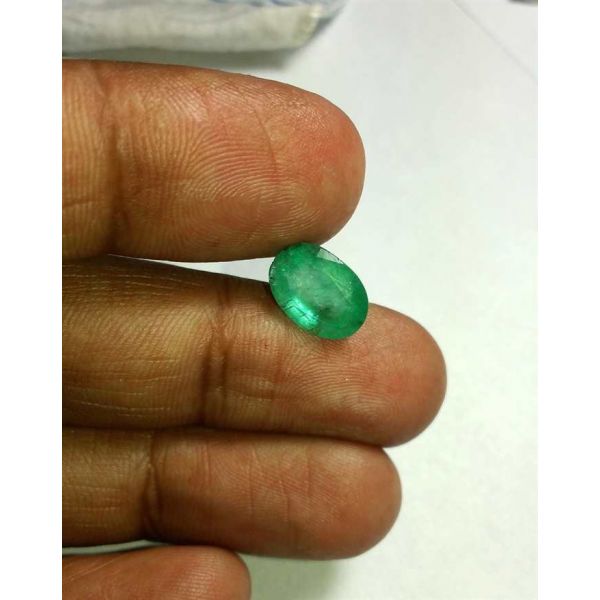 4.26 Carats Colombian Emerald 11.80 x 8.60 x 6.50 mm