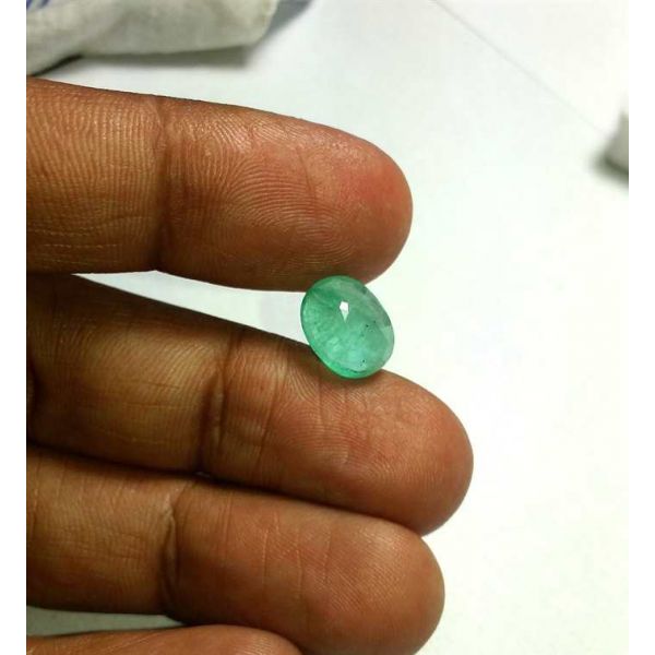 4.56 Carats Colombian Emerald 11.60 x 8.90 x 6.80 mm