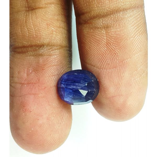 4.41 Carats Natural Blue Sapphire 9.70 x 8.25 x 5.40 mm