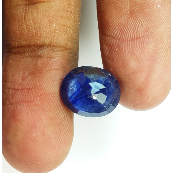 6.51 Carats Natural Blue Sapphire 12.10 x 10.15 x 5.55 mm