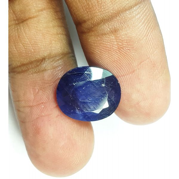 7.11 Carats Natural Blue Sapphire 13.15 x 11.45 x 5.15 mm