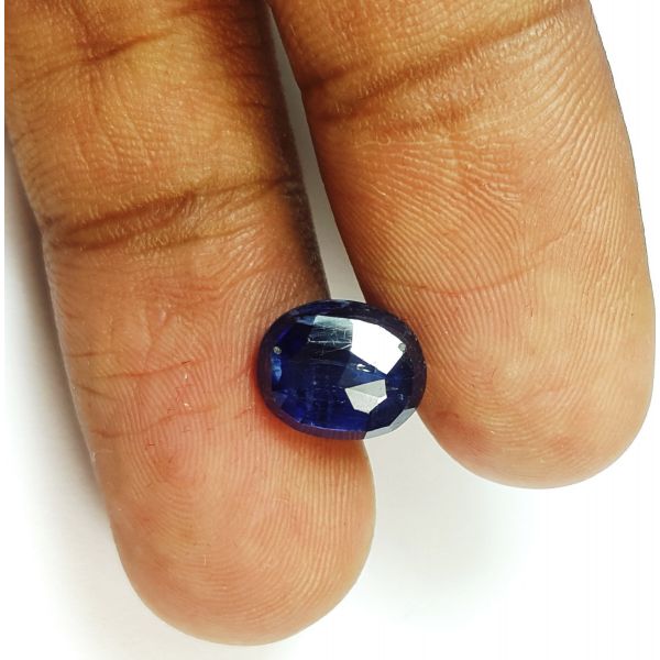 2.91 Carats Natural Blue Sapphire 9.20 x 7.70 x 3.75 mm