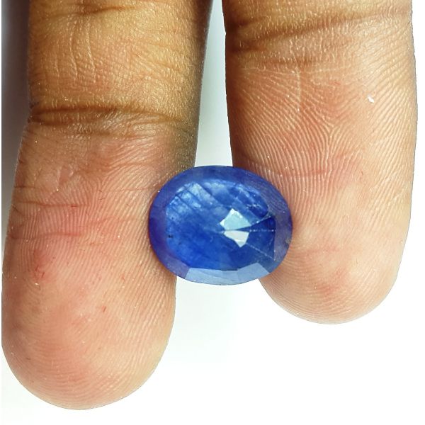 6.13 Carats Natural Blue Sapphire 12.10 x 10.15 x 5.60 mm