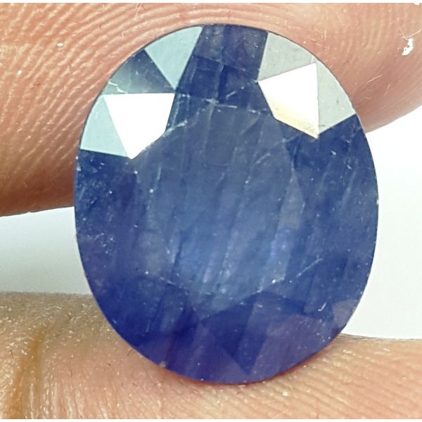 10.13 Carats Natural Blue Sapphire 13.55 x 11.50 x 7.25 mm