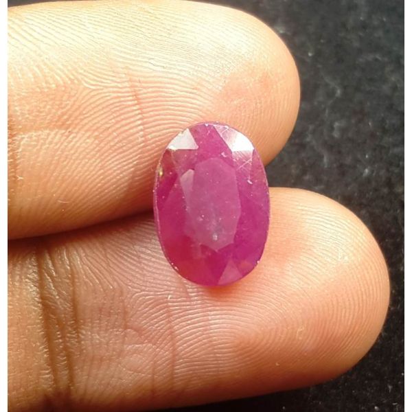 4.62 Carats Natural Red Ruby 11.60 x 8.35 x 4.90 mm