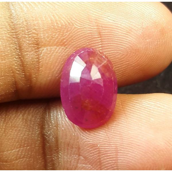 4.62 Carats Natural Red Ruby 11.60 x 8.35 x 4.90 mm