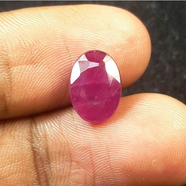 3.71 Carats Natural Red Ruby 10.81 x 7.80 x 4.40 mm