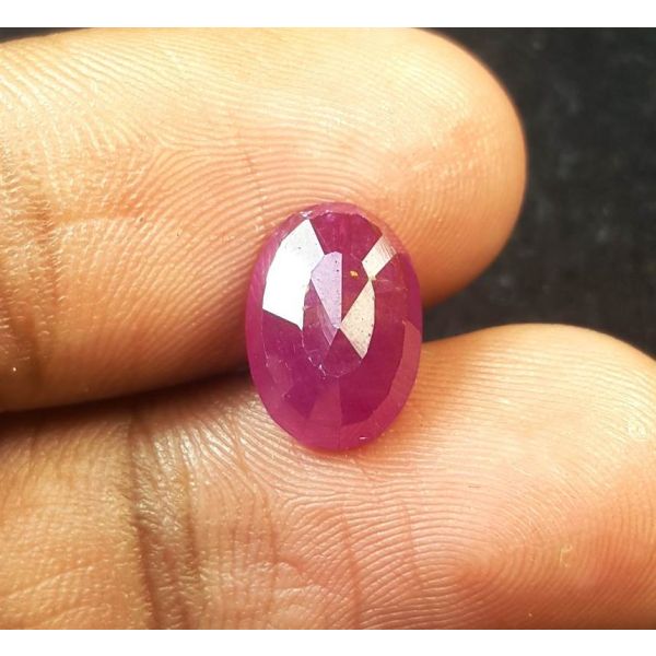 3.71 Carats Natural Red Ruby 10.81 x 7.80 x 4.40 mm