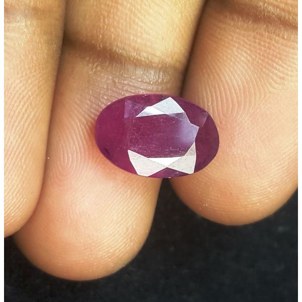 4.1 Carats Natural Red Ruby 8.27 x 7.25 x 5.25 mm