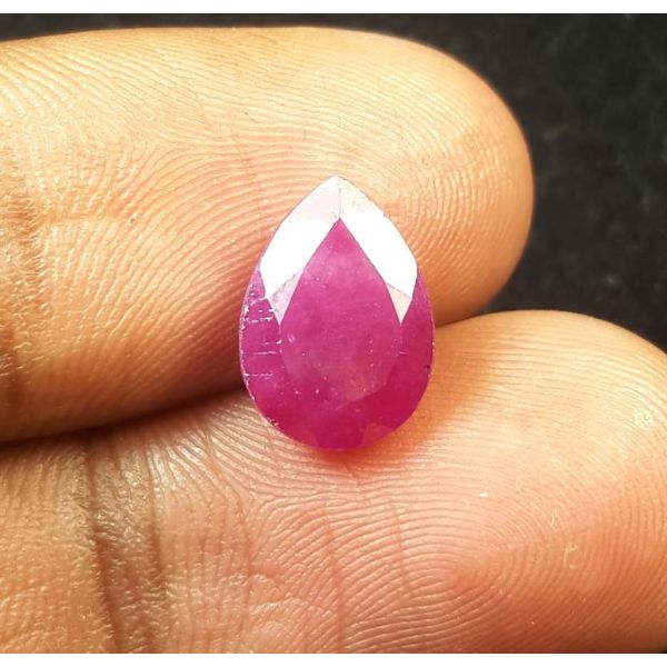 3.40 Carats Natural Red Ruby 10.50 x 7.80 x 4.80 mm