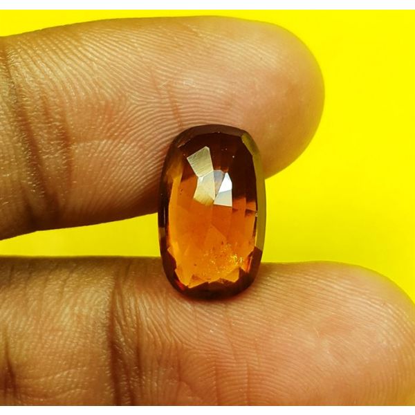 7.80 Carats Natural Brown Hessonite 12.15 x 9.70 x 7.60 mm