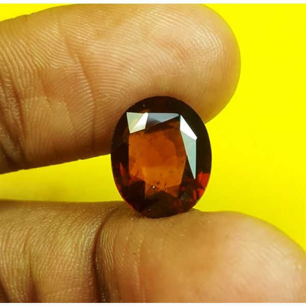 6.52 Carats Natural Brown Hessonite 11.90 x 9.80 x 6.05 mm