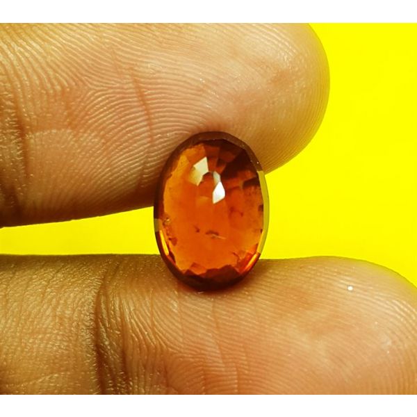 5.11 Carats Natural Brown Hessonite 11.45 x 8.40 x 5.70 mm