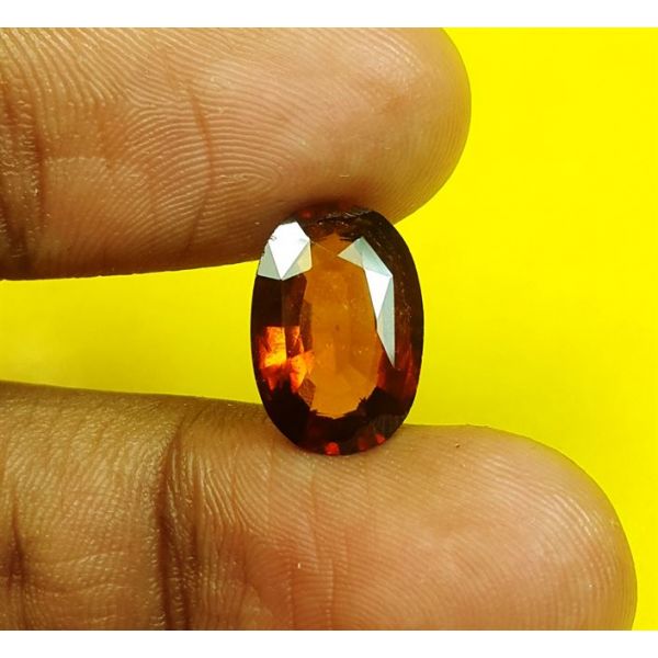 5.13 Carats Natural Brown Hessonite 13.30 x 9.20 x 4.75 mm