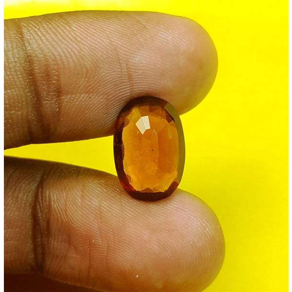 5.13 Carats Natural Brown Hessonite 13.30 x 9.20 x 4.75 mm