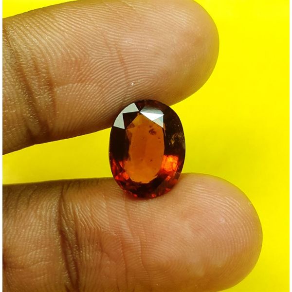 6.14 Carats Natural Brown Hessonite 12.10 x 9.60 x 5.50 mm