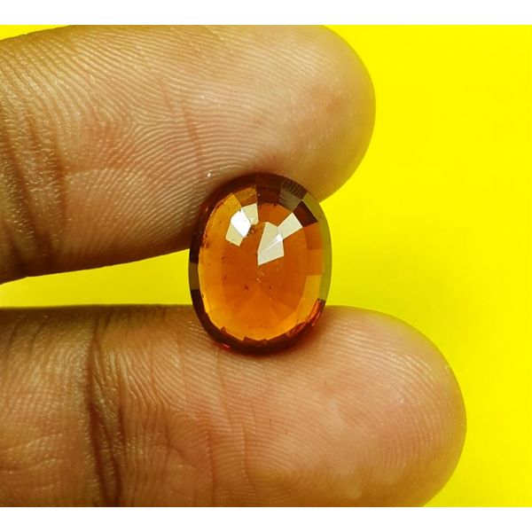 6.14 Carats Natural Brown Hessonite 12.10 x 9.60 x 5.50 mm