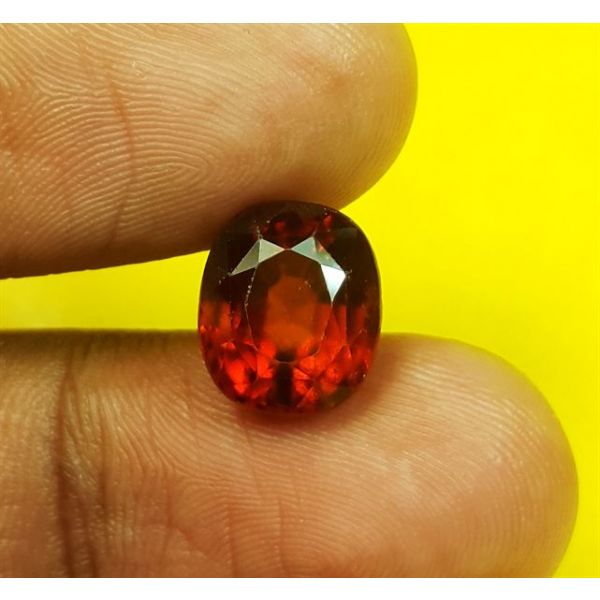 5.67 Carats Natural Brown Hessonite 10.20 x 8.80 x 7.25 mm