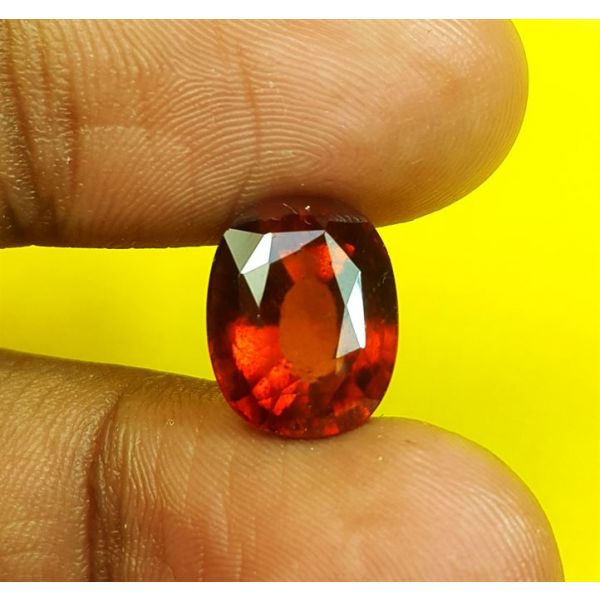 6.08 Carats Natural Brown Hessonite 13.80 x 8.60 x 5.25 mm