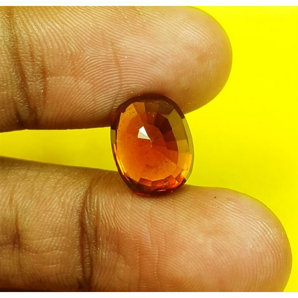 6.08 Carats Natural Brown Hessonite 13.80 x 8.60 x 5.25 mm