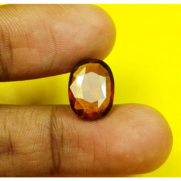 5.02 Carats Natural Brown Hessonite 13.30 x 9.75 x 4.00 mm