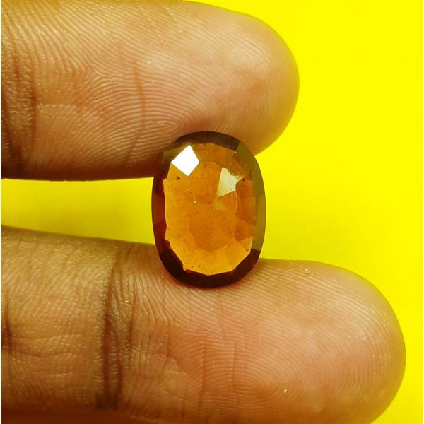 5.02 Carats Natural Brown Hessonite 13.30 x 9.75 x 4.00 mm