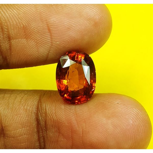 5.22 Carats Natural Brown Hessonite 11.80 x 8.95 x 5.70 mm