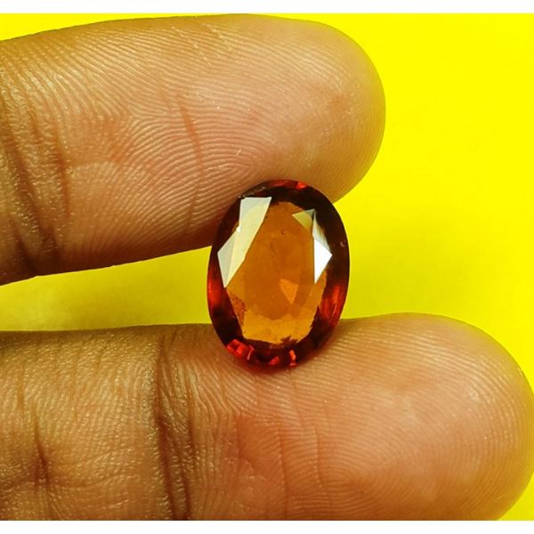 4.82 Carats Natural Brown Hessonite 12.70 x 9.50 x 4.36 mm