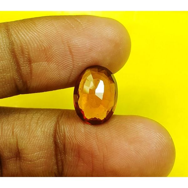 4.82 Carats Natural Brown Hessonite 12.70 x 9.50 x 4.36 mm