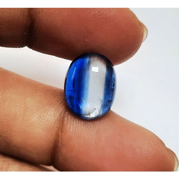 8.12 Carats Natural Blue Kyanite 13.40 x 10.50 x 5.40 mm