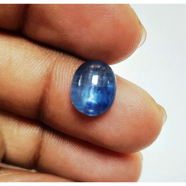 4.32 Carats Natural Blue Kyanite 10.55 x 8.60 x 4.50 mm