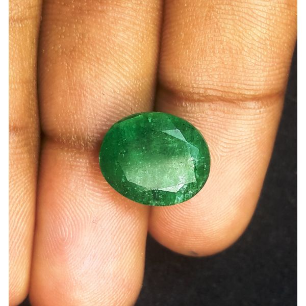 7.51 Carats Natural Green Emerald 13.40 x 11.40 x 6.95 mm