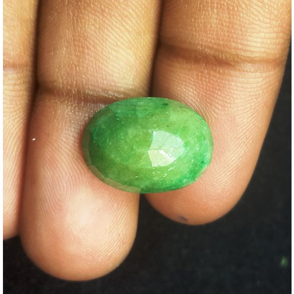 10.22 Carats Natural Green Emerald 16.35 x 12.15 x 7.80 mm
