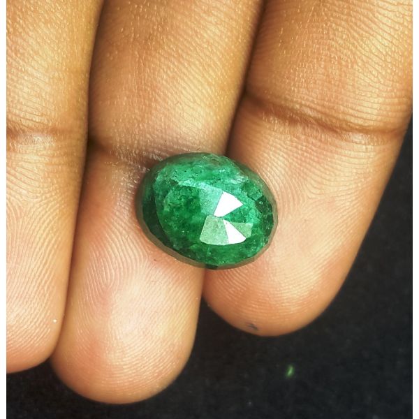 6.74 Carats Natural Green Emerald 13.85 x 10.80 x 6.40 mm