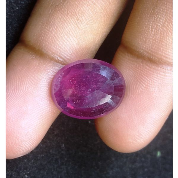 13.75 Carats Natural Red Ruby 16.69 x 12.62 x 6.27 mm