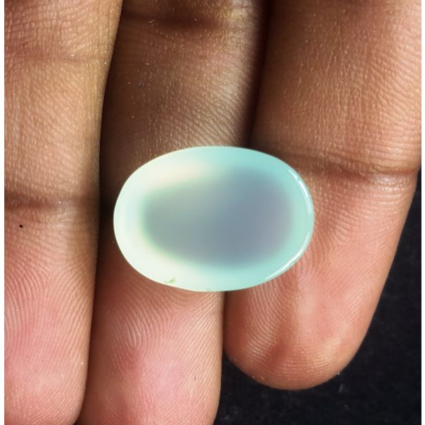 12.71 Carats Natural Green Chalcedony 17.96 x 13.16 x 6.76 mm