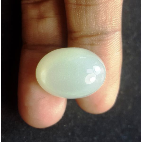 19.39 Carats Natural Grey Moonstone 20.22 x 14.70 x 8.63 x mm