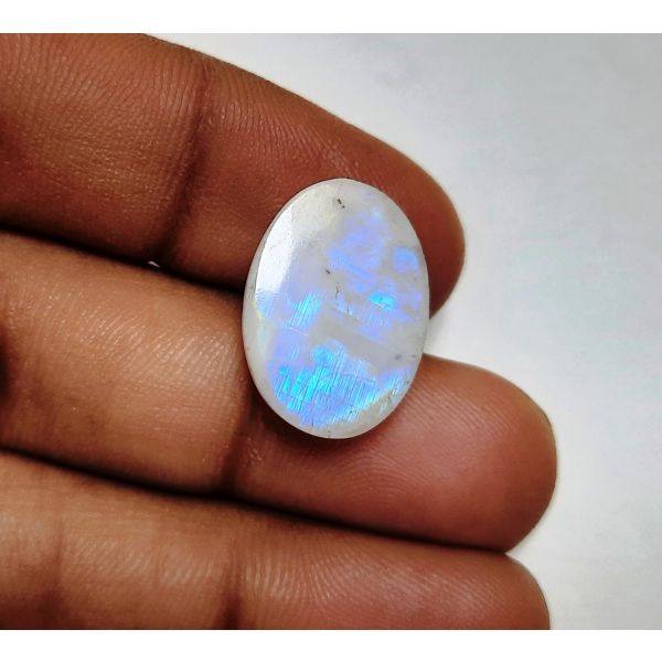 12.14 Carats Natural White Moonstone 18.05 x 13.08 x 6.37 mm