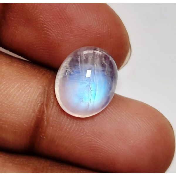 5.47 Carats Natural White Moonstone 12.30 x 10.19 x 5.75 mm