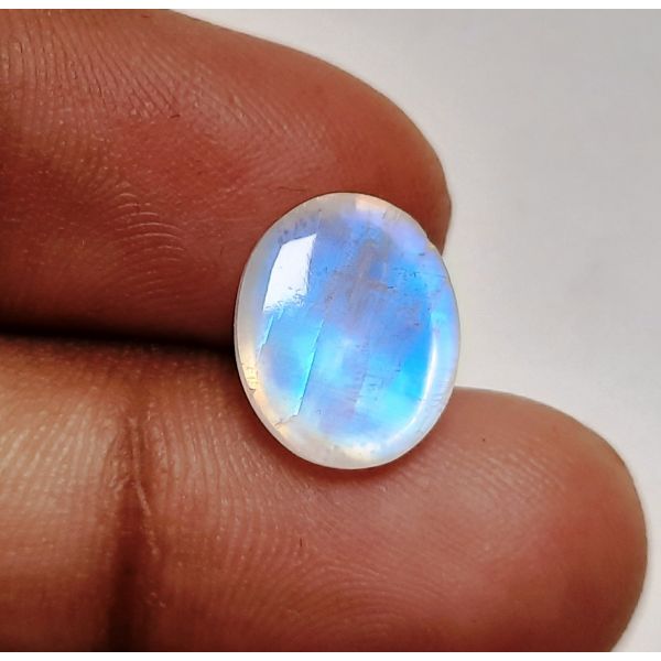 5.47 Carats Natural White Moonstone 12.30 x 10.19 x 5.75 mm