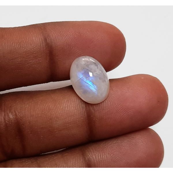 7.33 Carats Natural White Moonstone 14.03 x 10.26 x 6.76 mm