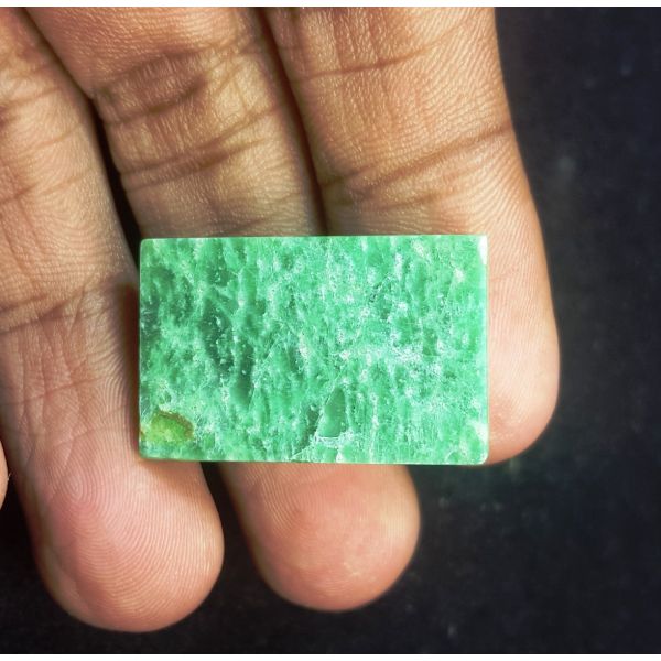 36.71 Carats Natural Green Amazonite 25.60 X 17.13 X 7.74 mm