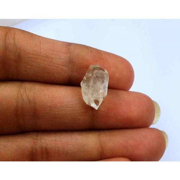 6.1 Carats Herkimer Diamond 13.43 X 8.80 X 7.30 mm