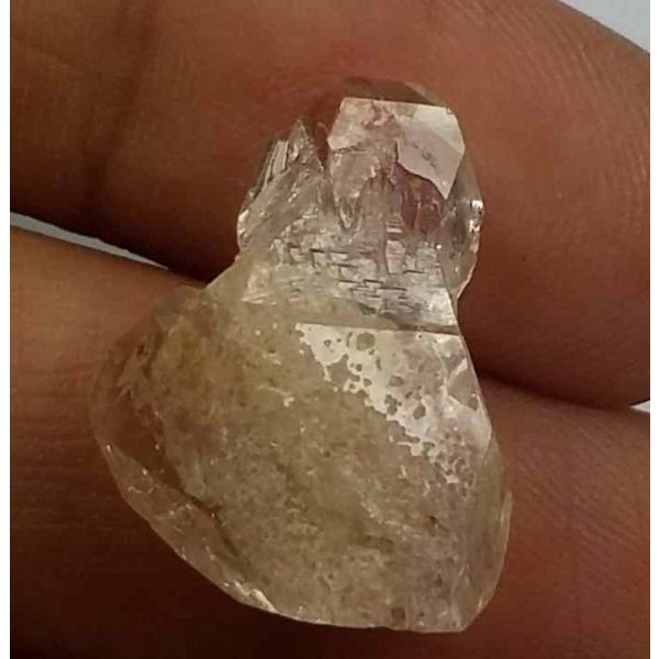 9.62 Carats Herkimer Diamond 18.25 X 15.16 X 7.17 mm