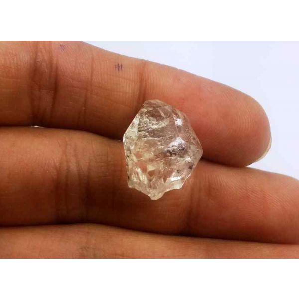 9.67 Carats Herkimer Diamond 15.55 X 12.98 X 10.06 mm