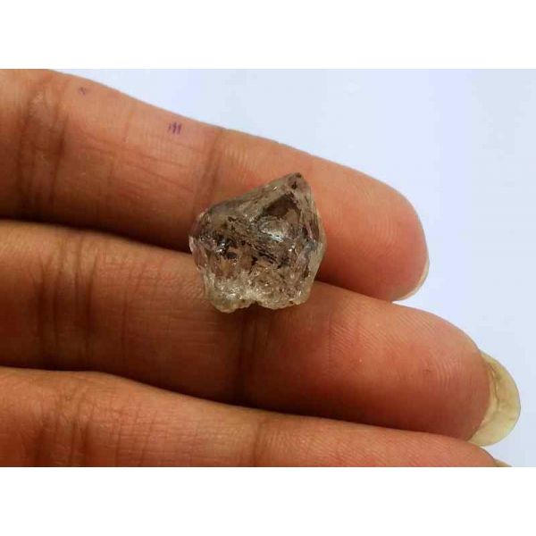9.96 Carats Herkimer Diamond 13.47 X 12.86 X 12.27 mm