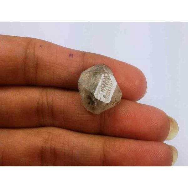 11.89 Carats Herkimer Diamond 17.35 X 13.84 X 8.18 mm