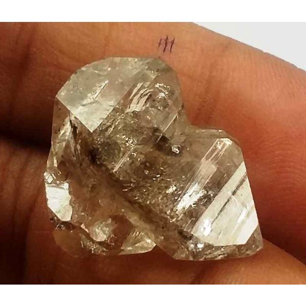 12.9 Carats Herkimer Diamond 20.61 X 16.63 X 7.53 mm